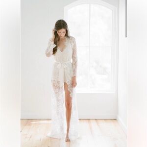 Girl & A Serious Dream Lace Robe